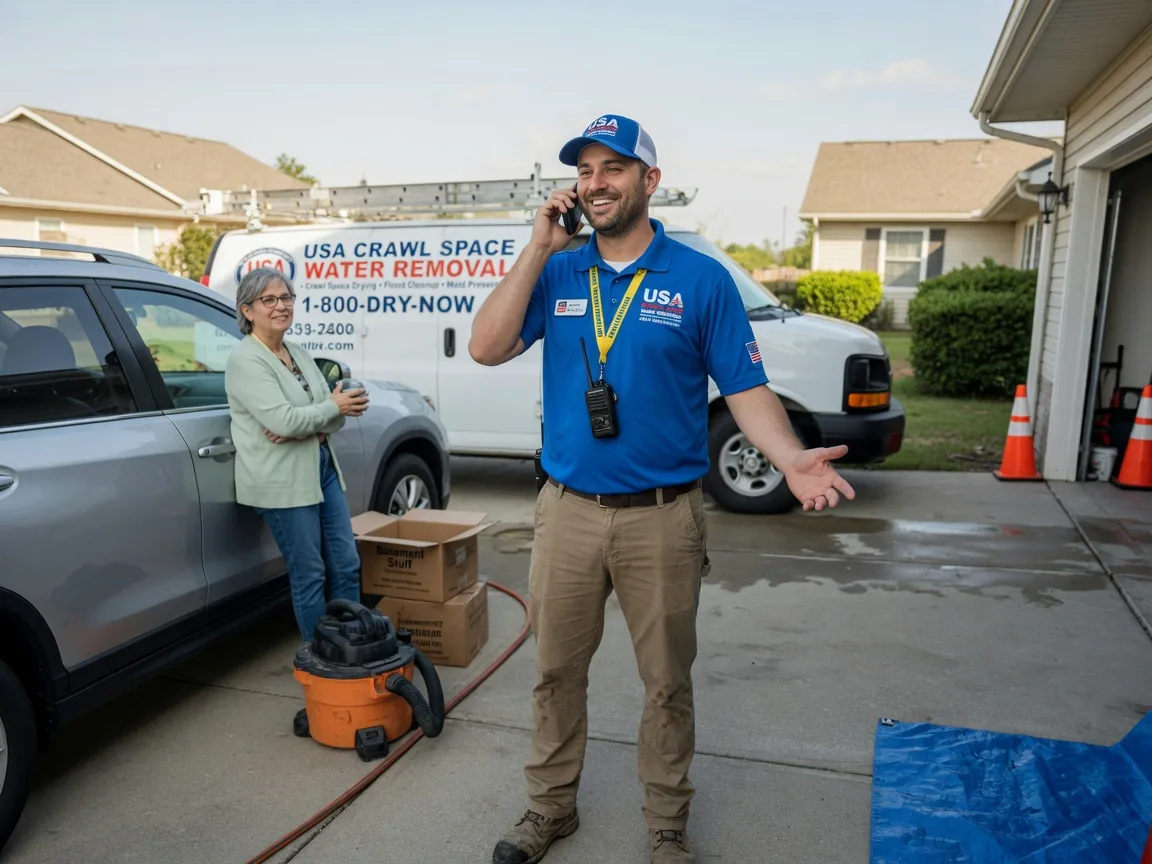 Crawl Space Water Removal Ashton, SD FAQs